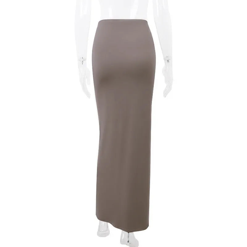 French Style Temperament High Waist Crimp Flower Decorative Skirt - Bellarte Enchanté French Style Temperament High Waist Crimp Flower Decorative Skirt